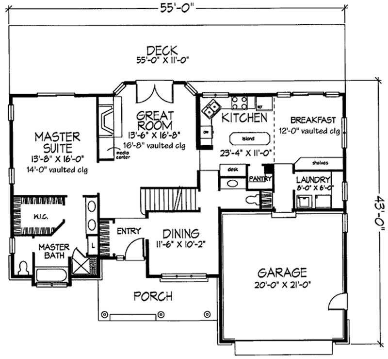 Floor Plan First Story