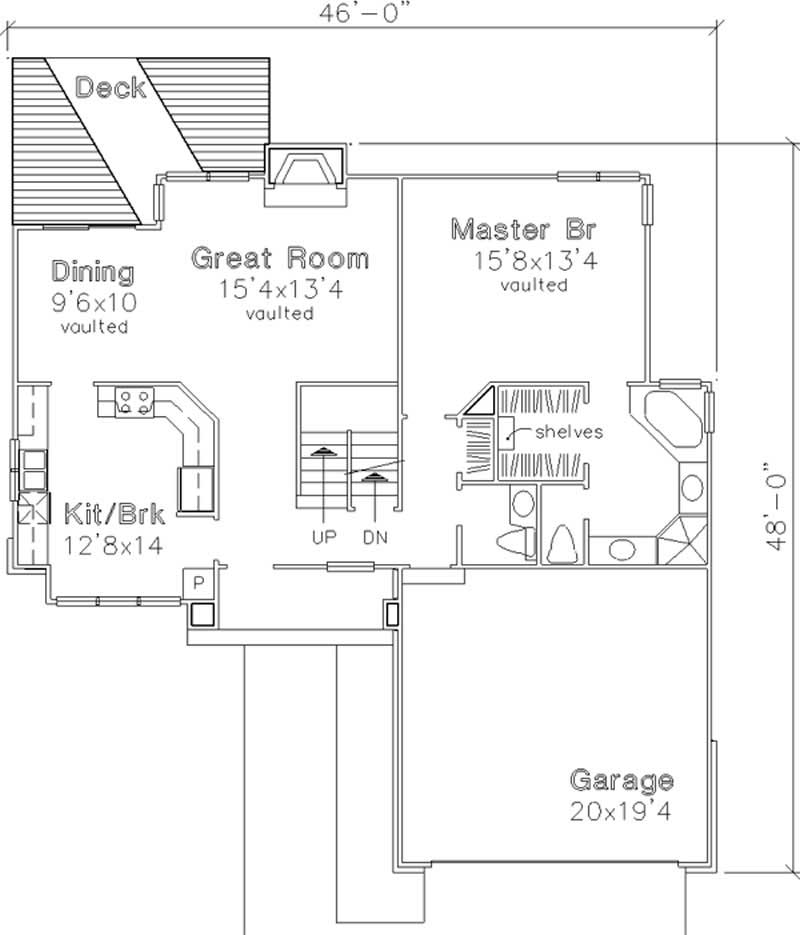 Floor Plan First Story
