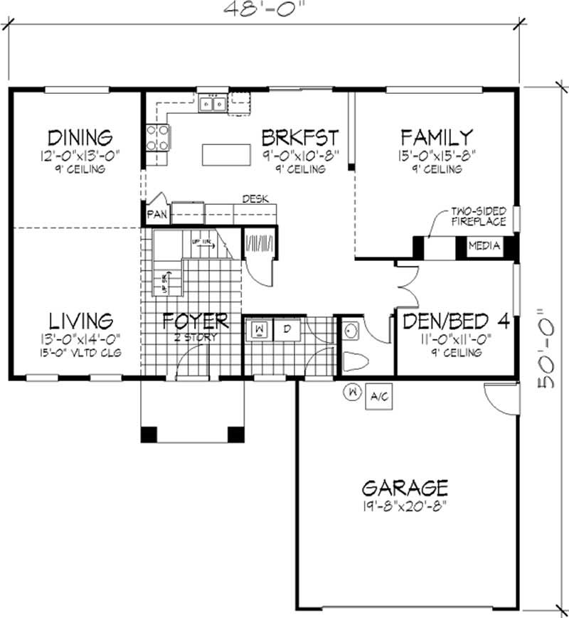 Floor Plan First Story