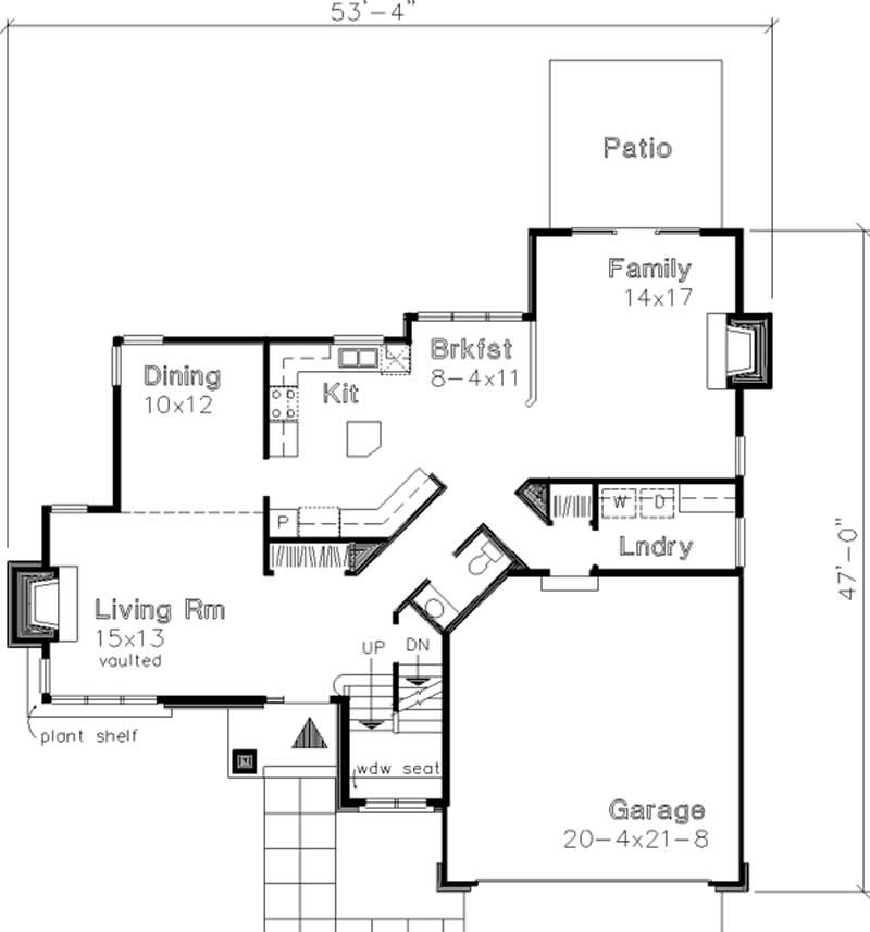 Floor Plan First Story