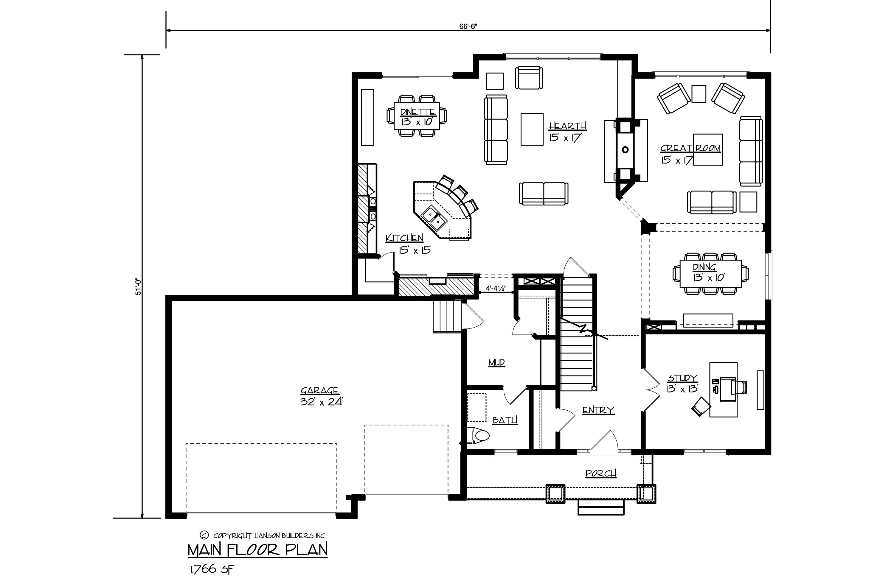 Floor Plan First Story