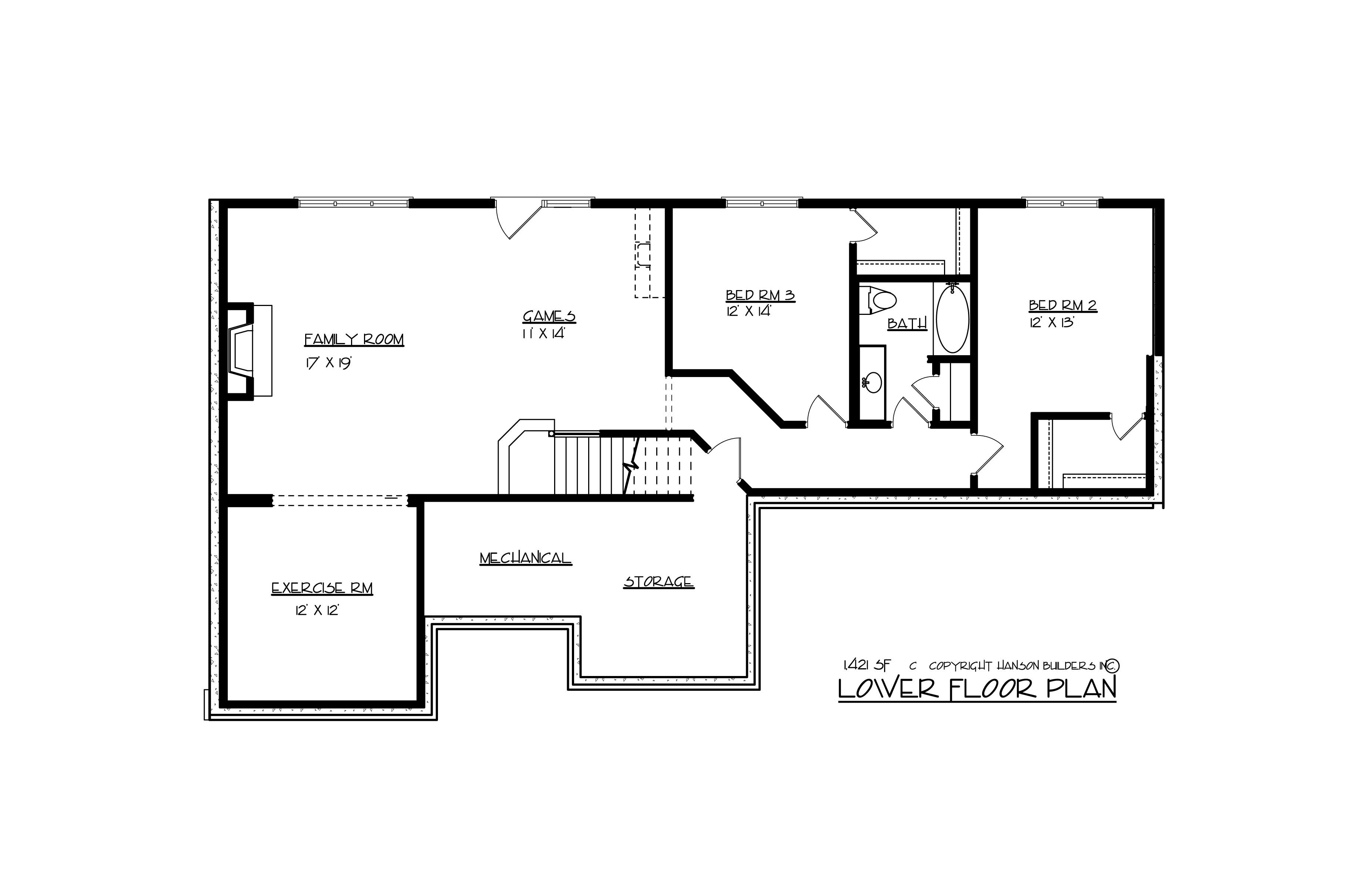 Floor Plan Basement