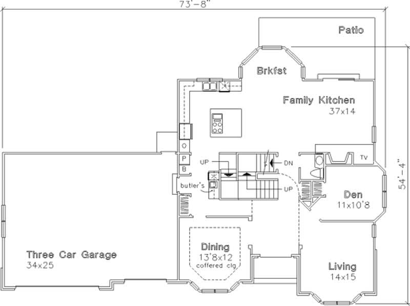 Floor Plan First Story