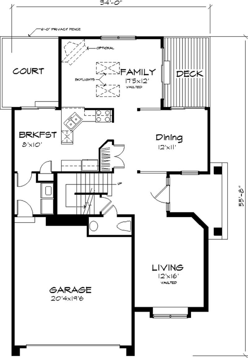 Floor Plan First Story