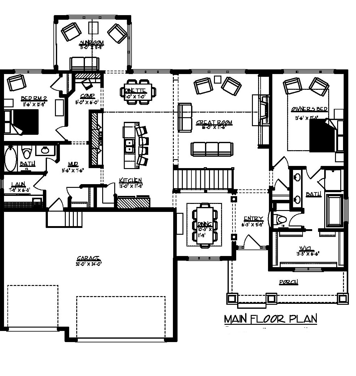 Floor Plan Main Level