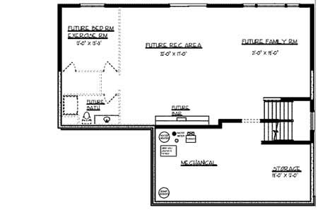 Floor Plan Basement