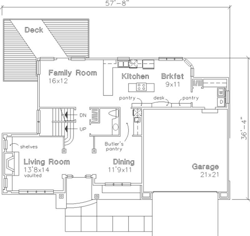 Floor Plan First Story