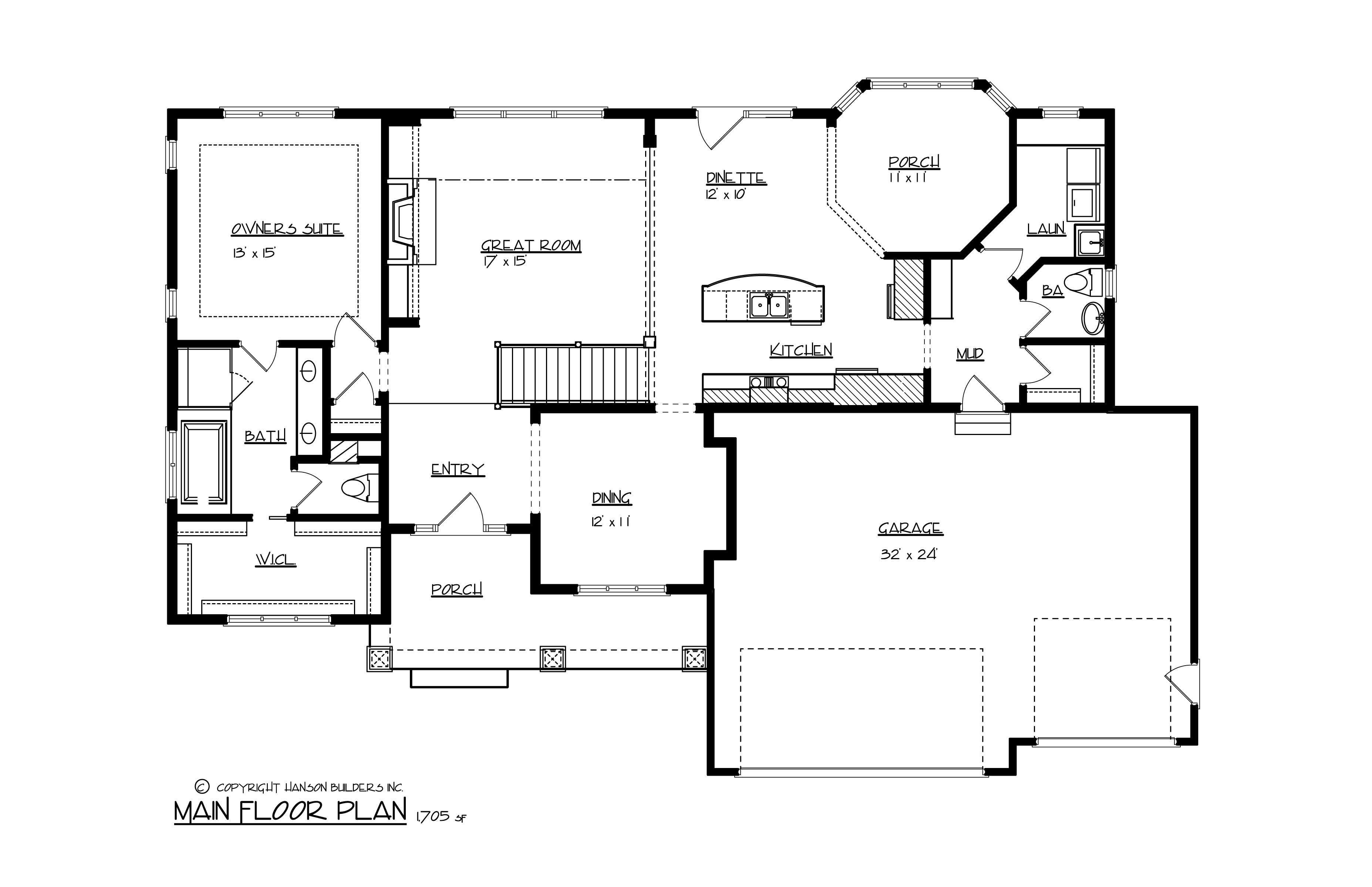 Floor Plan First Story
