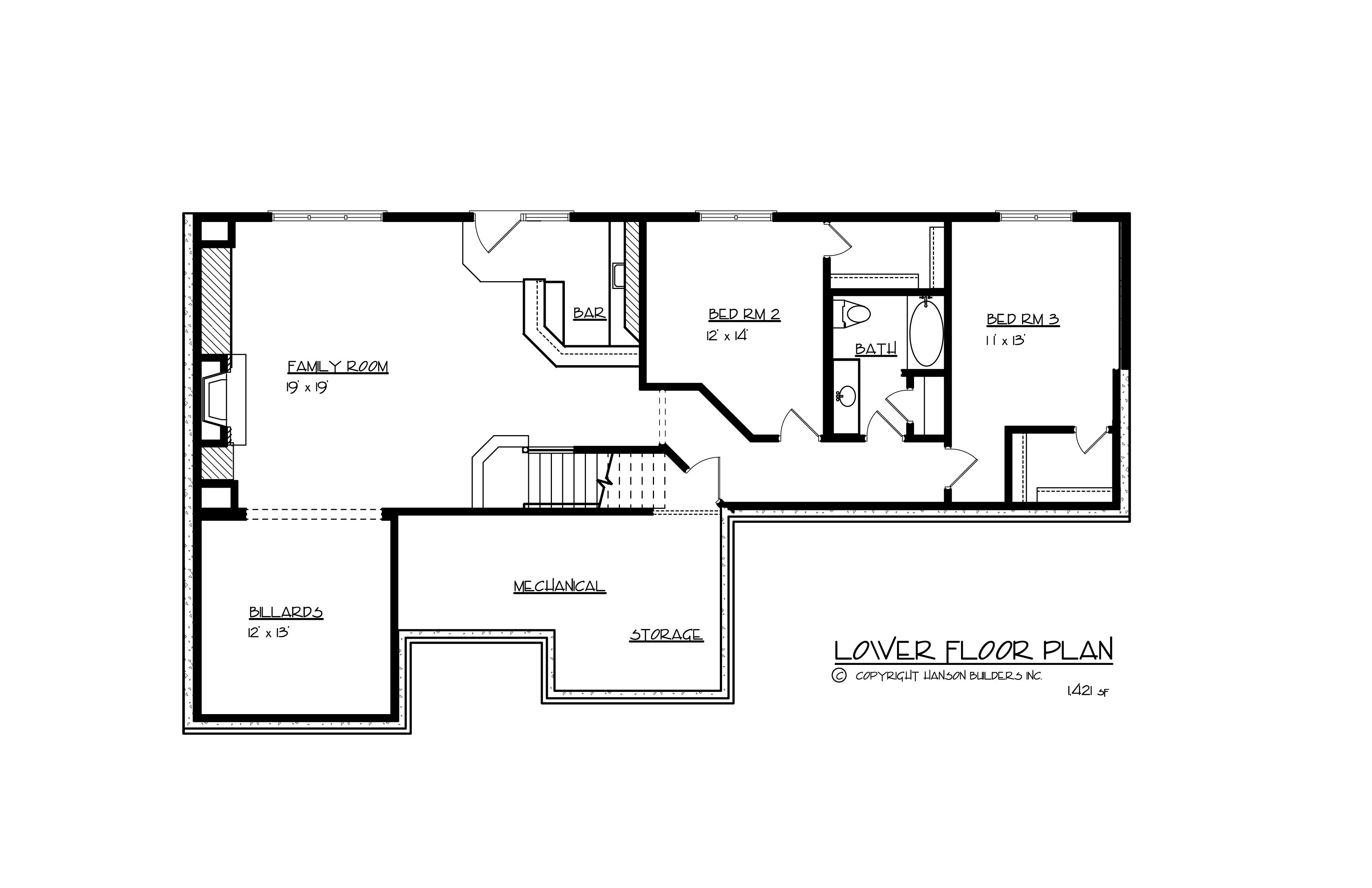 Floor Plan Basement