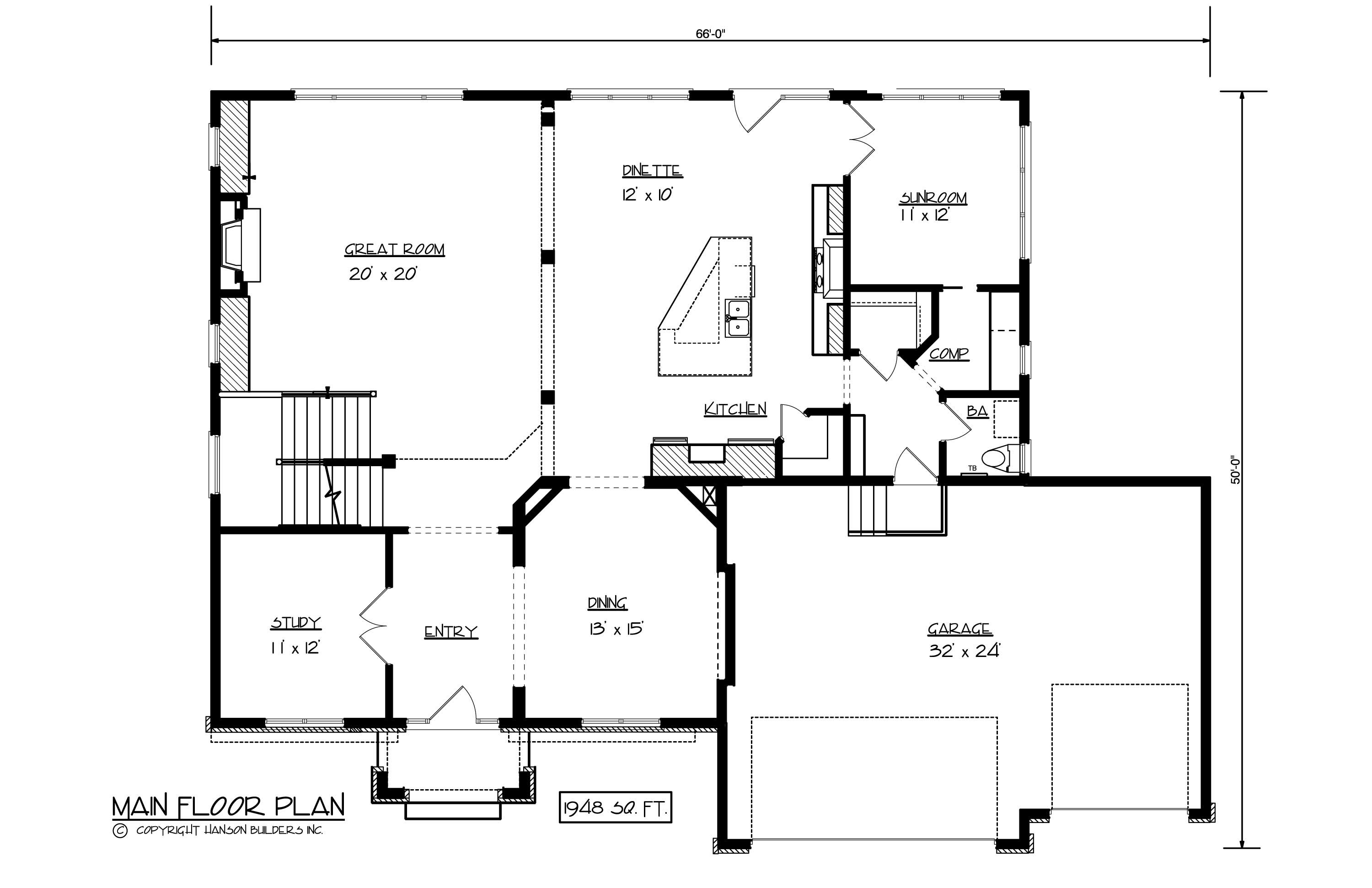 Floor Plan First Story