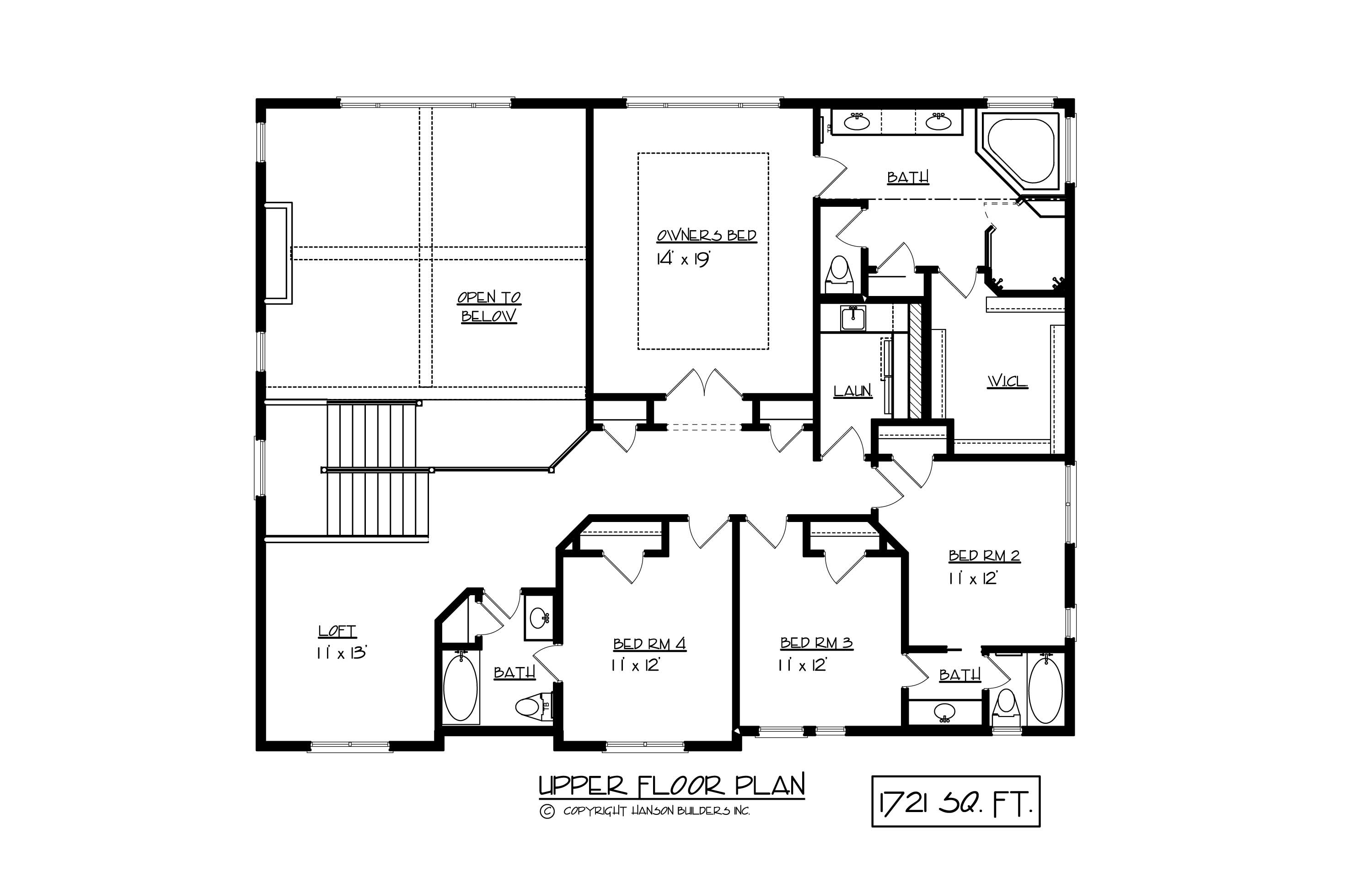 Floor Plan Second Story