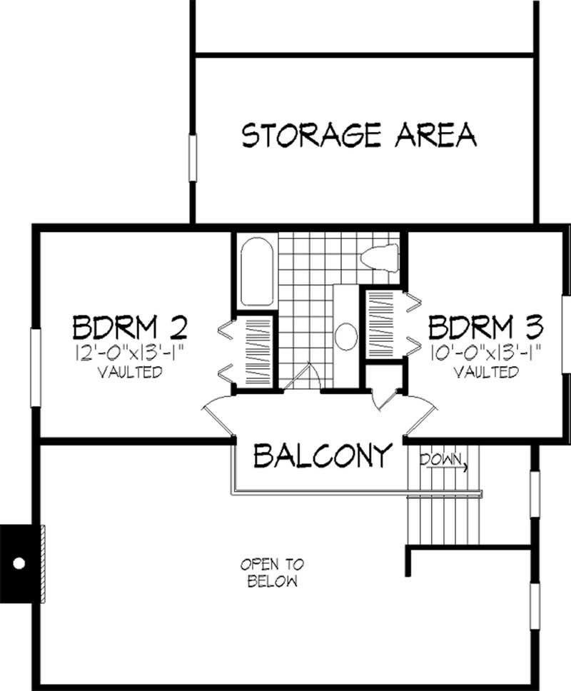 Floor Plan Second Story