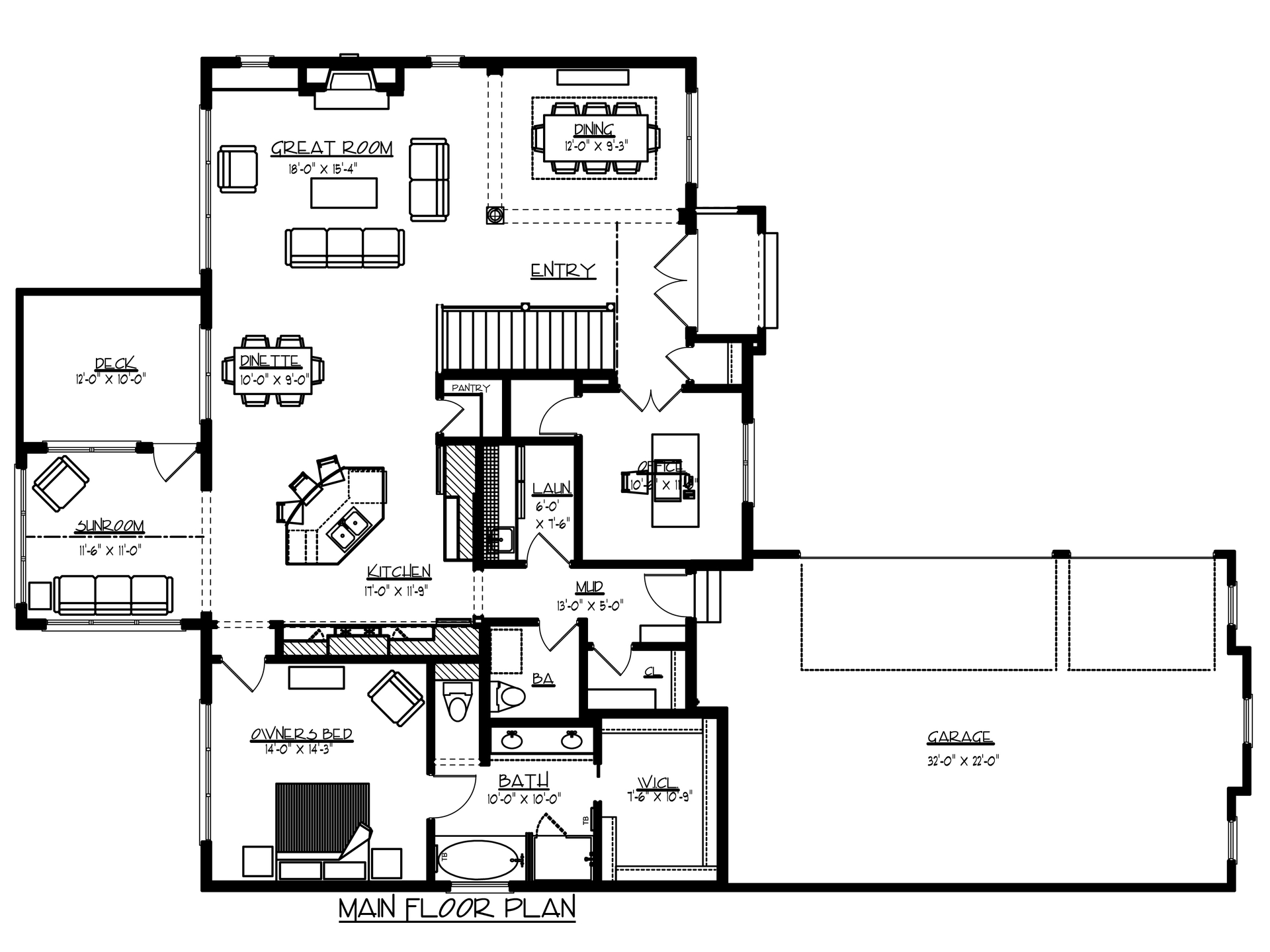 Floor Plan First Story