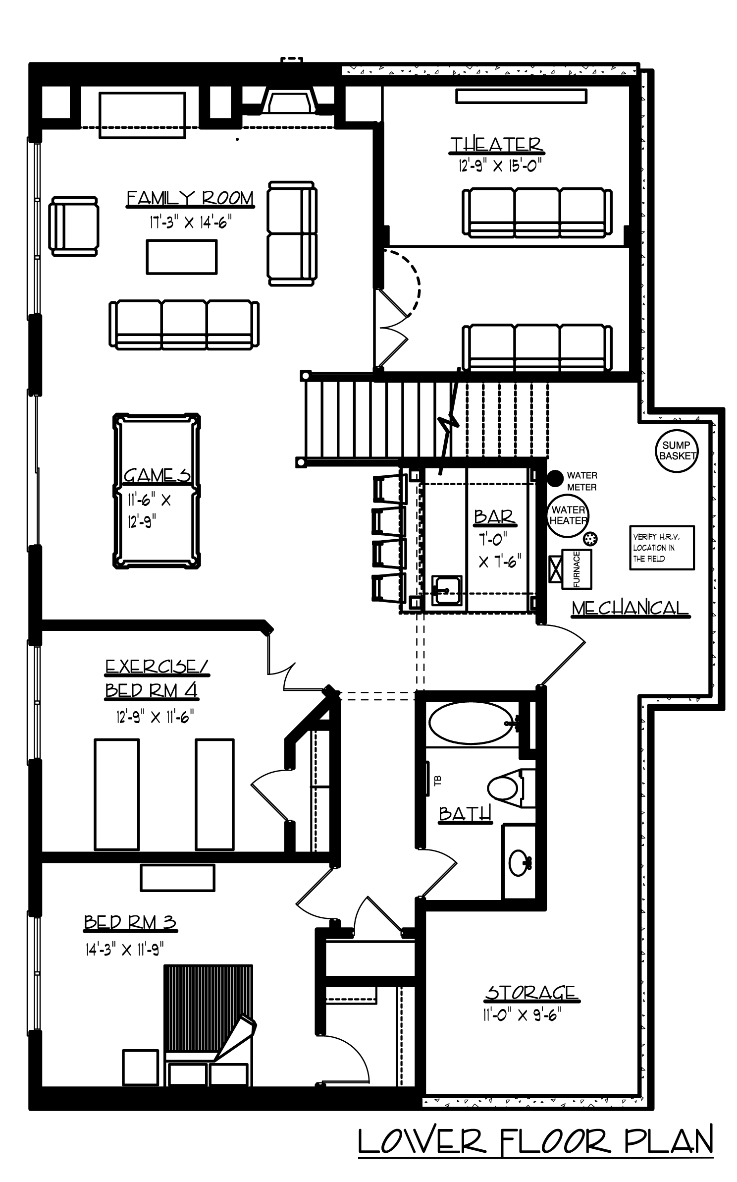 Floor Plan Basement