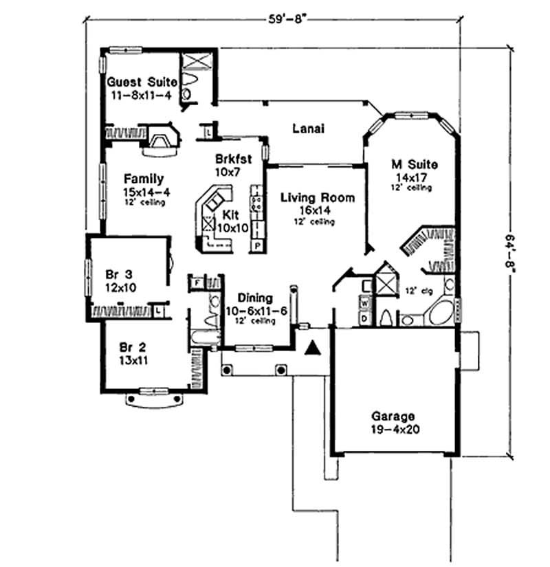 Floor Plan First Story
