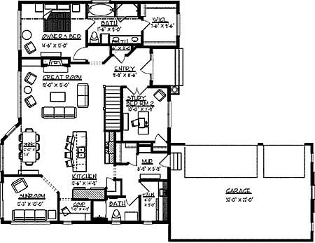 Floor Plan First Story