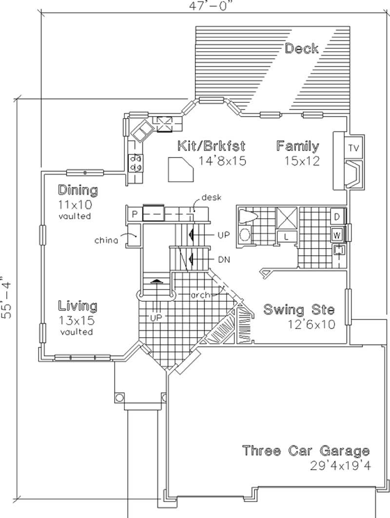 Floor Plan First Story