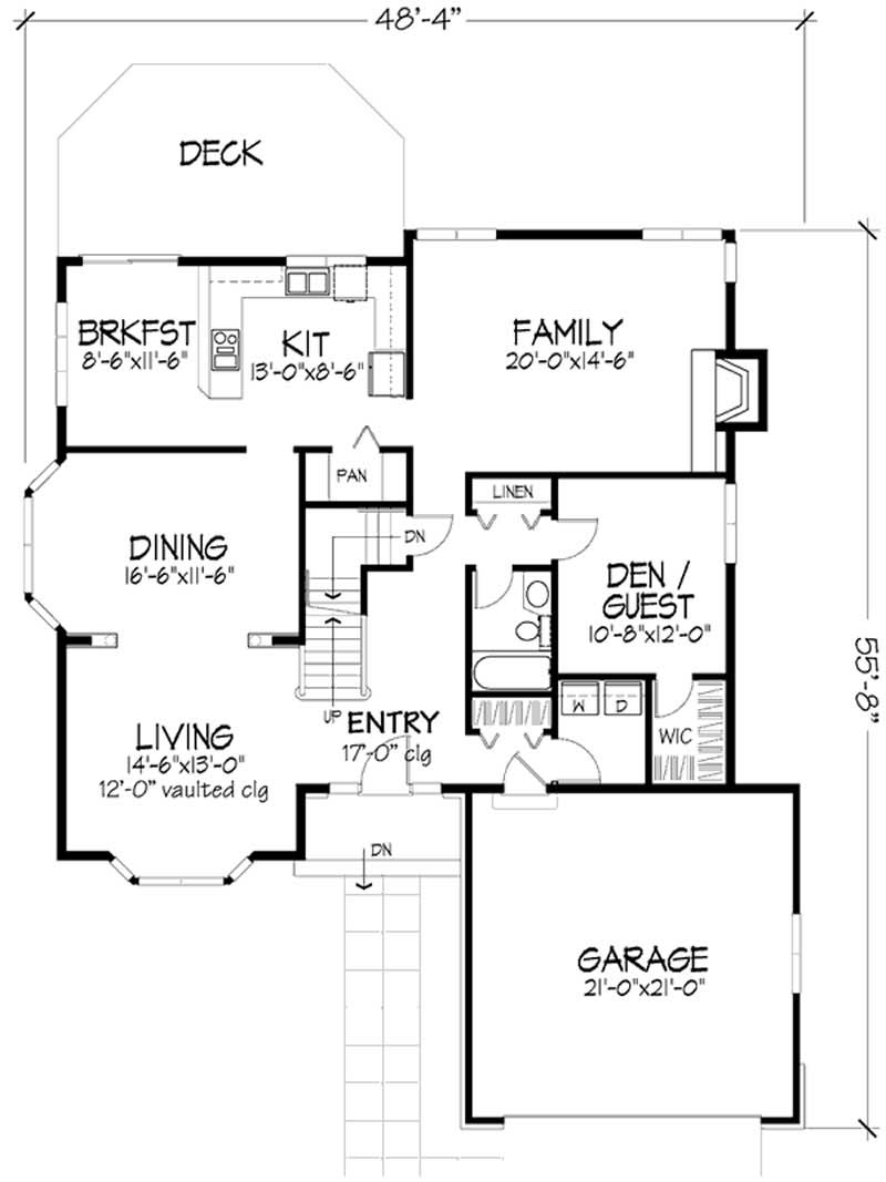 Floor Plan First Story