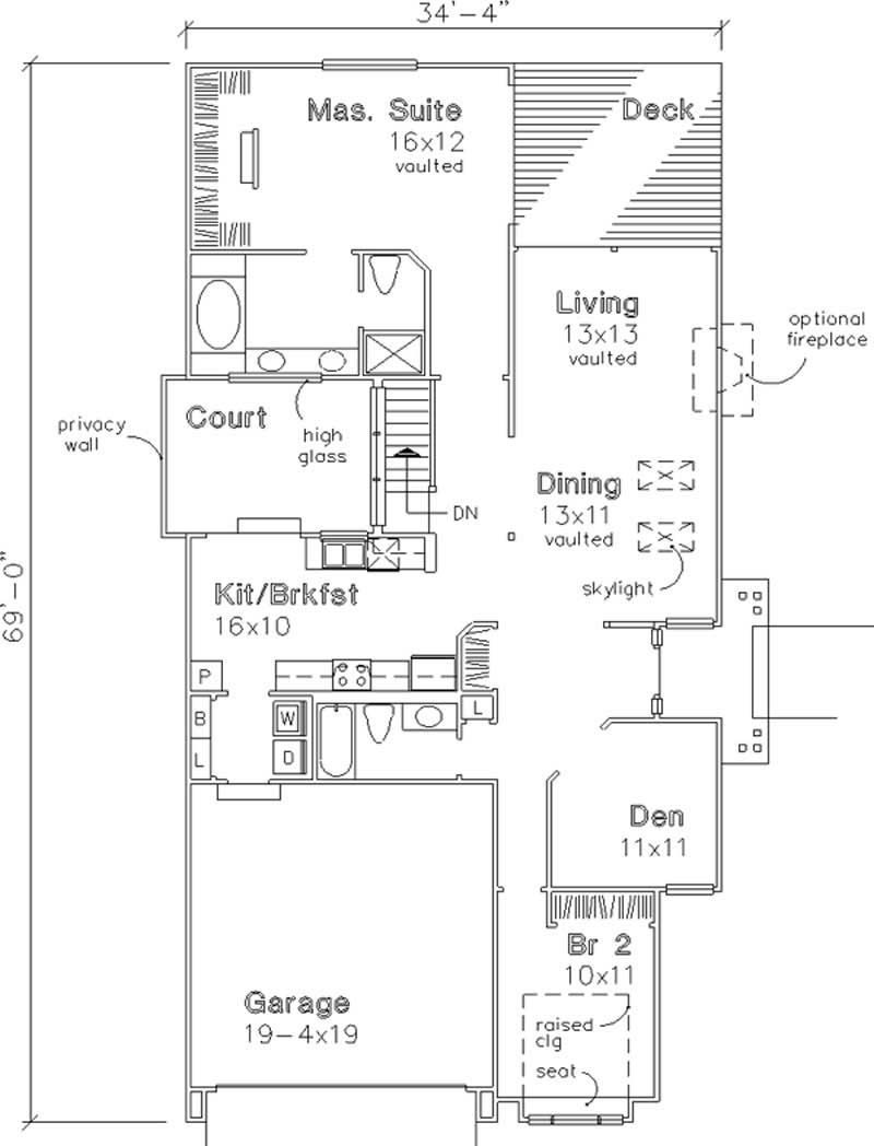 Floor Plan First Story