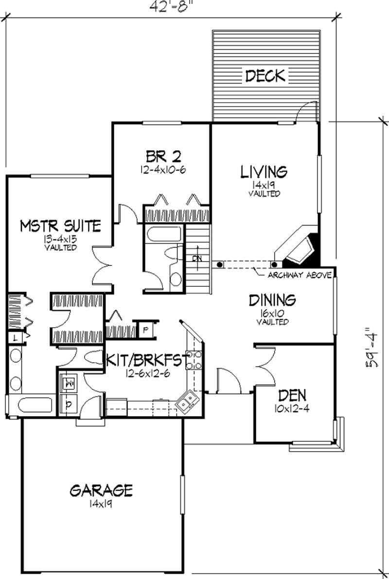 Floor Plan First Story