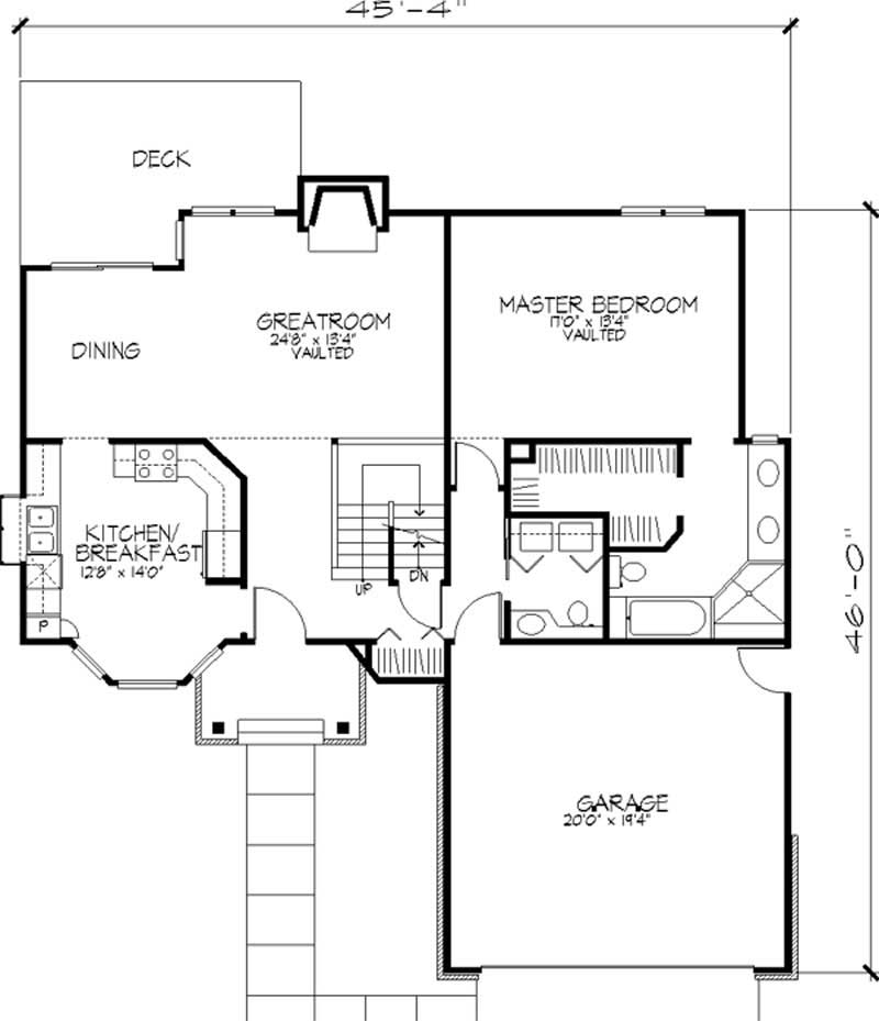 Floor Plan First Story