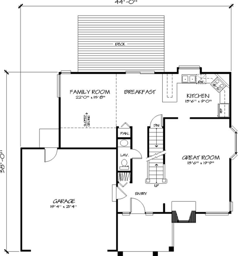 Floor Plan First Story