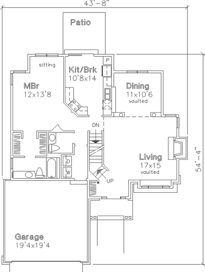 Floor Plan First Story