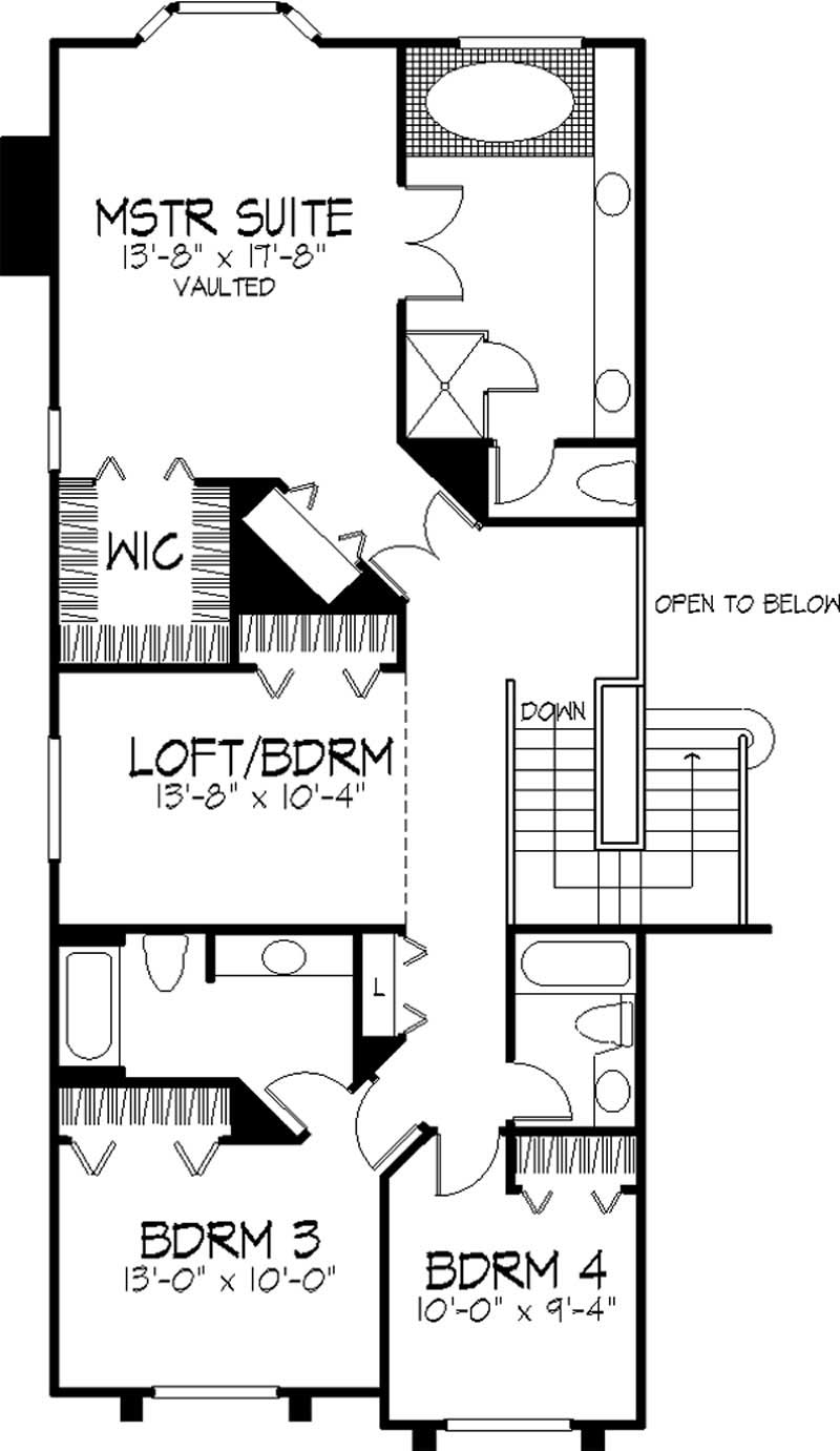 Floor Plan Second Story