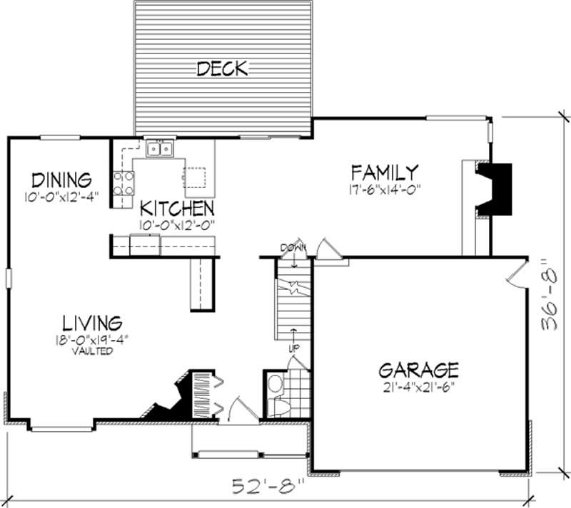 Floor Plan First Story
