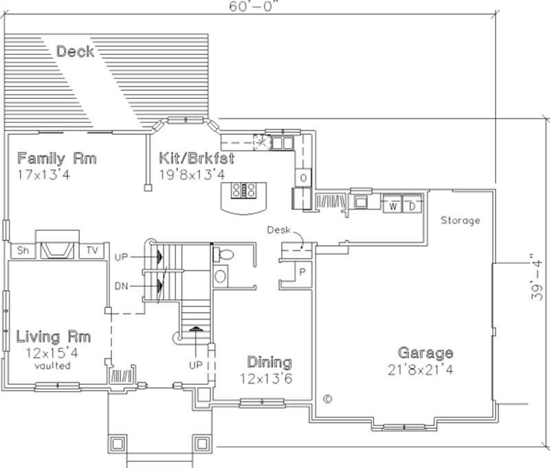 Floor Plan First Story