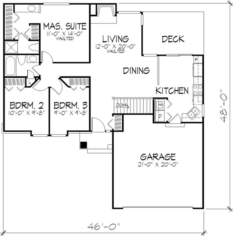 Floor Plan First Story