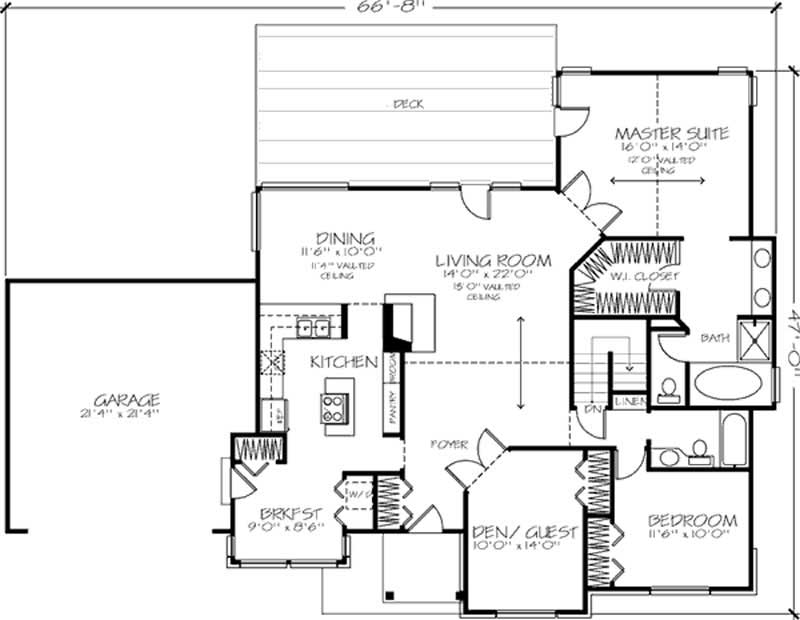 Floor Plan First Story