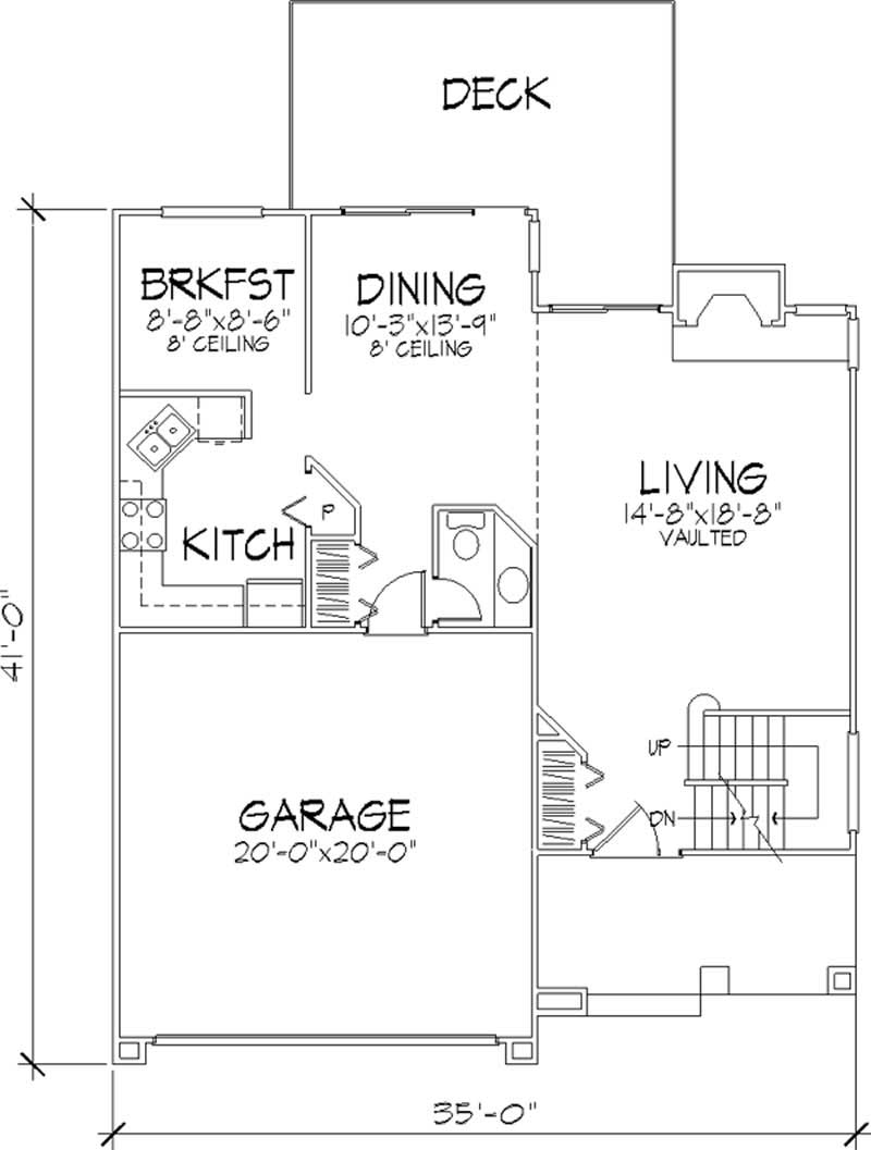 Floor Plan First Story