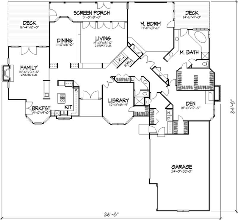 Floor Plan First Story