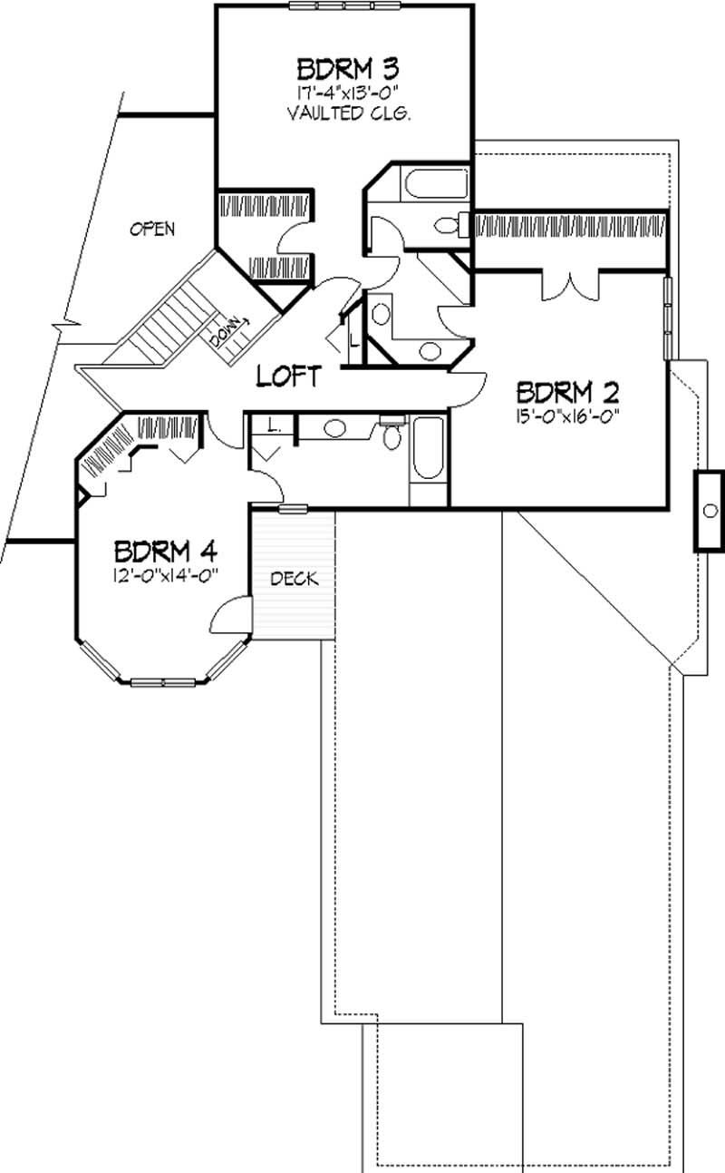 Floor Plan Second Story