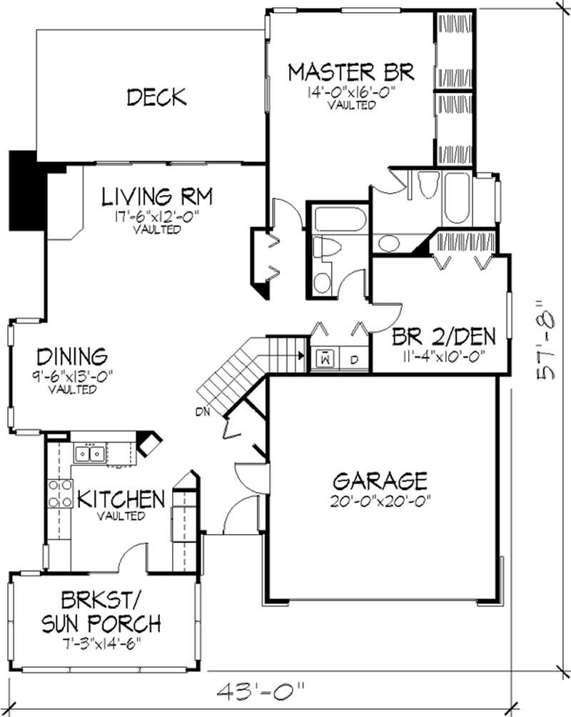 Floor Plan First Story