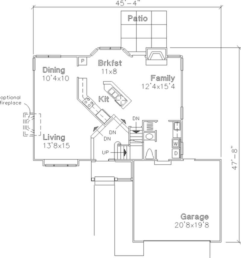 Floor Plan First Story