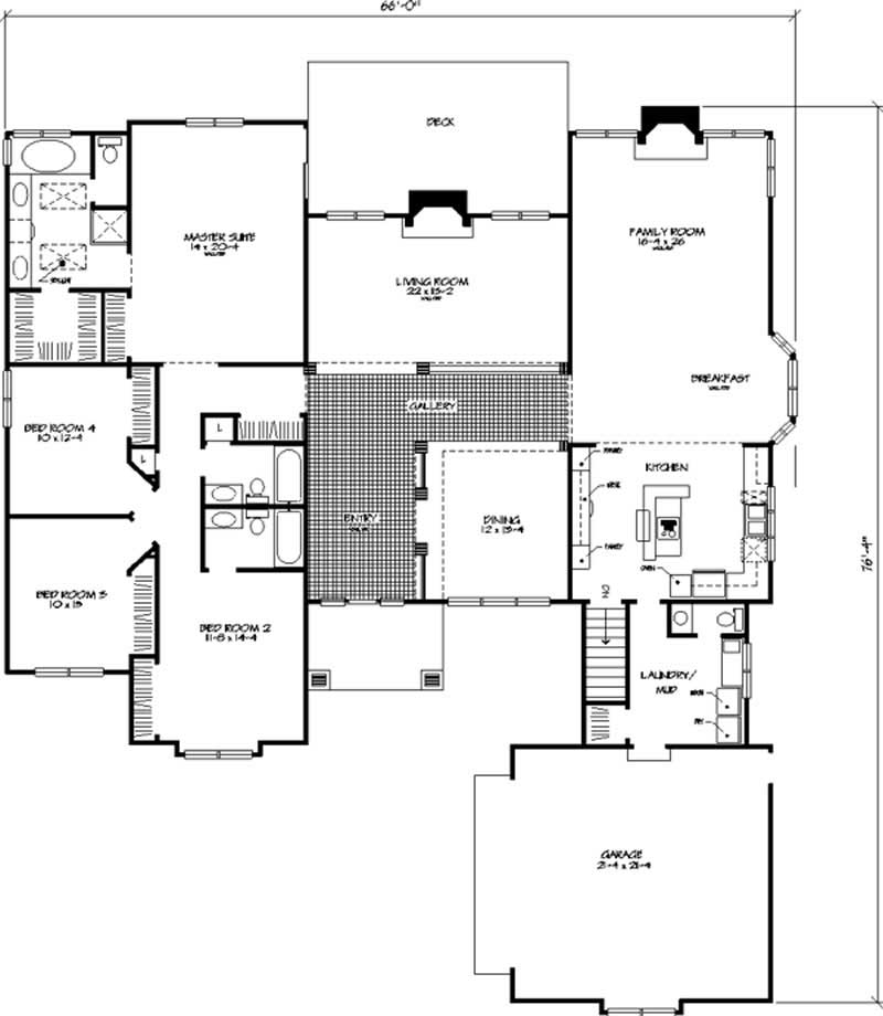Floor Plan First Story