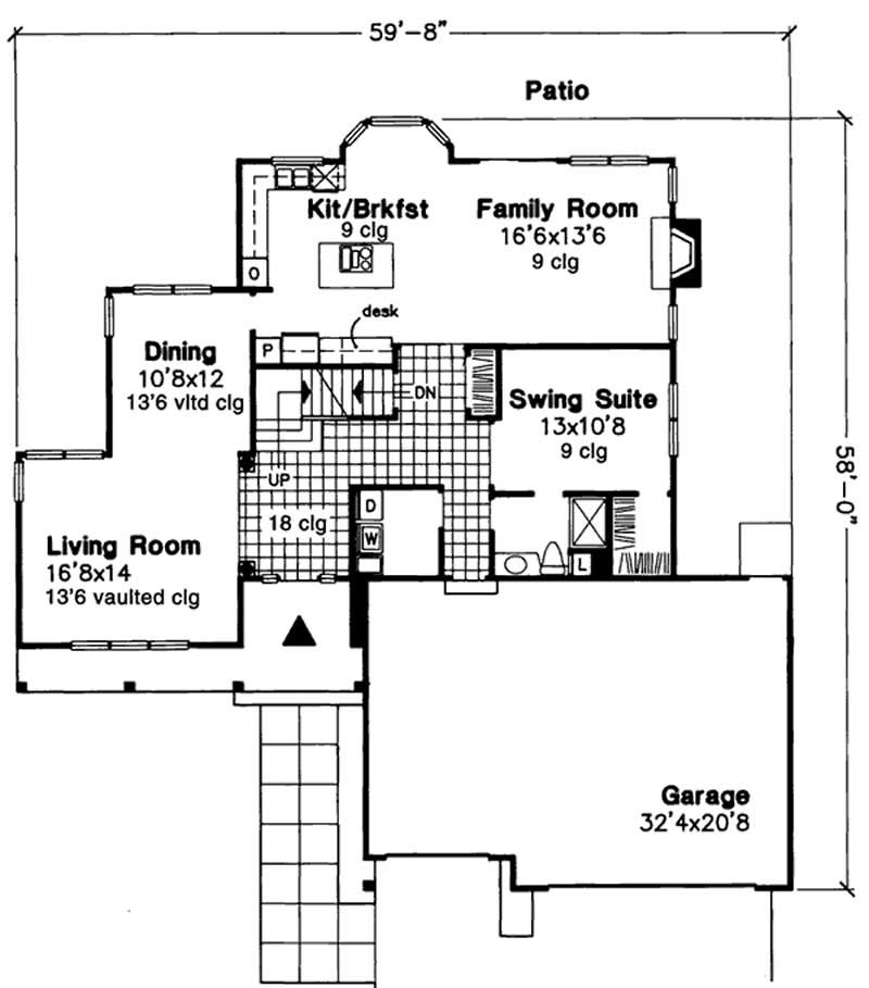 Floor Plan First Story