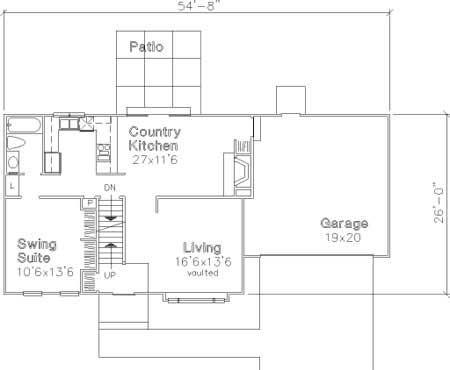 Floor Plan First Story