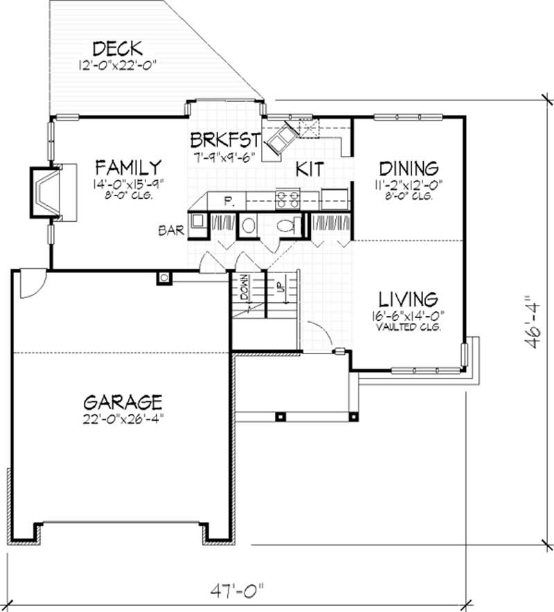 Floor Plan First Story