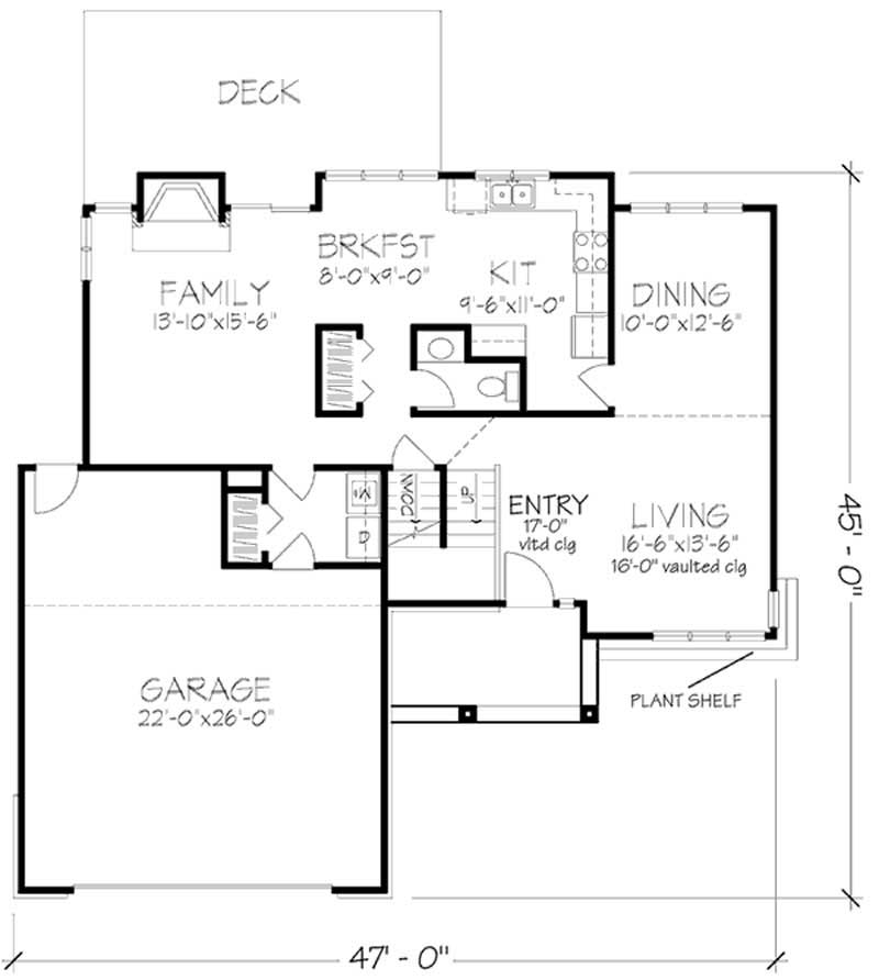 Floor Plan First Story