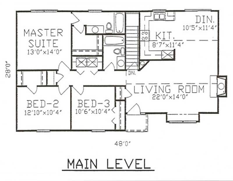 Floor Plan First Story