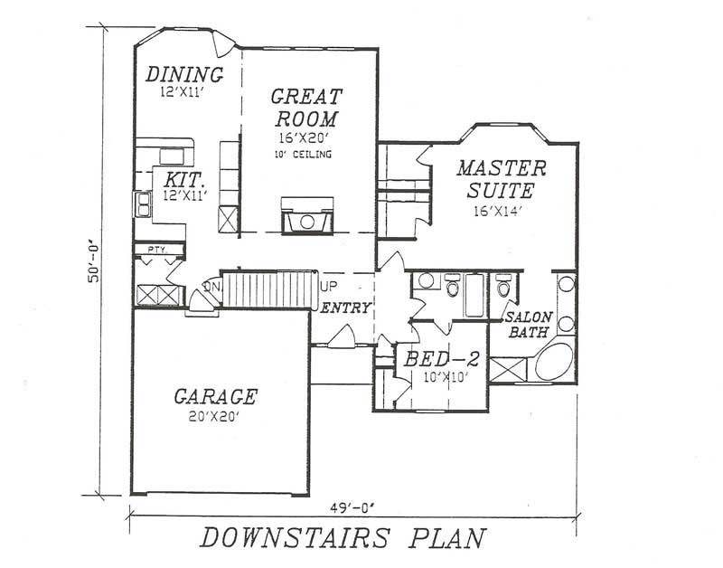 Floor Plan First Story