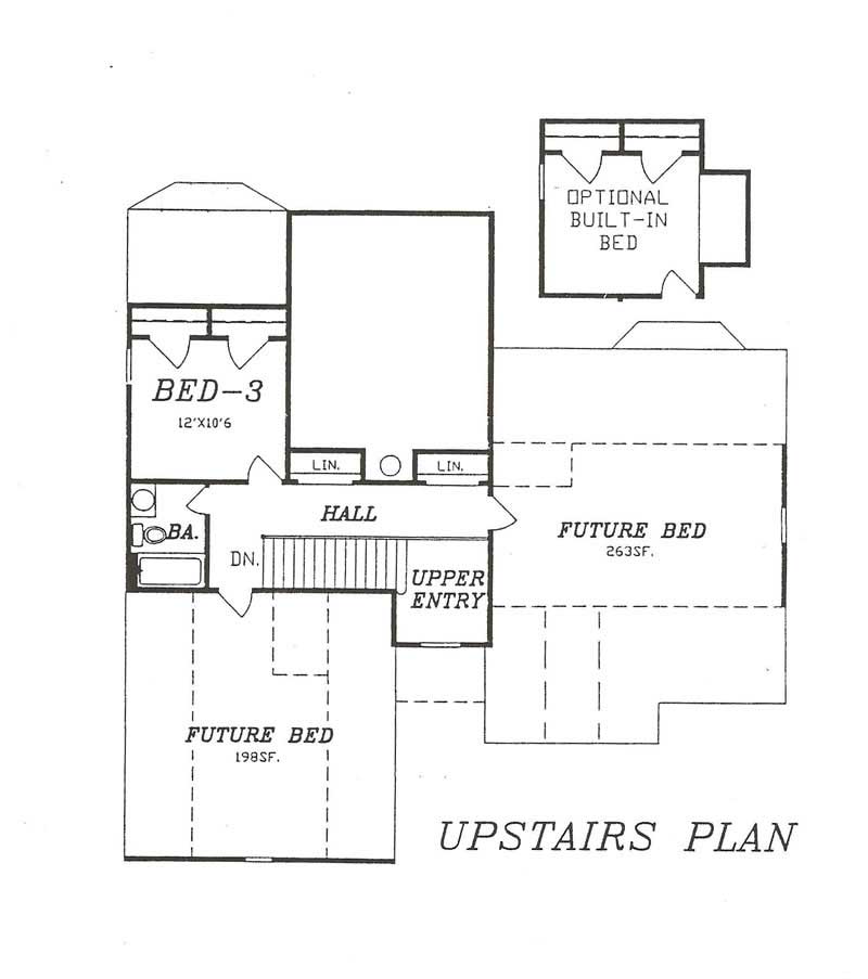 Floor Plan Second Story