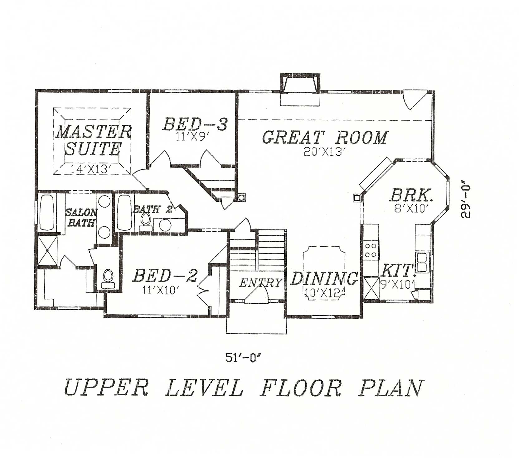 Floor Plan First Story