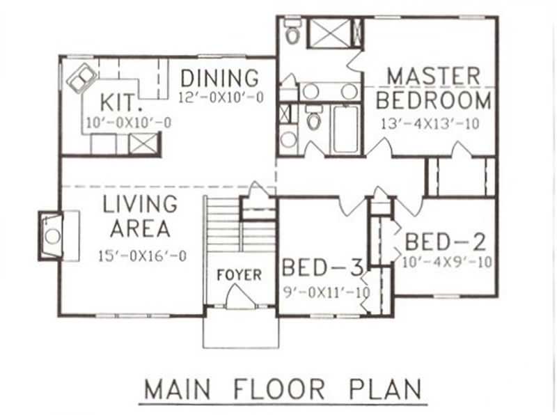 Floor Plan First Story