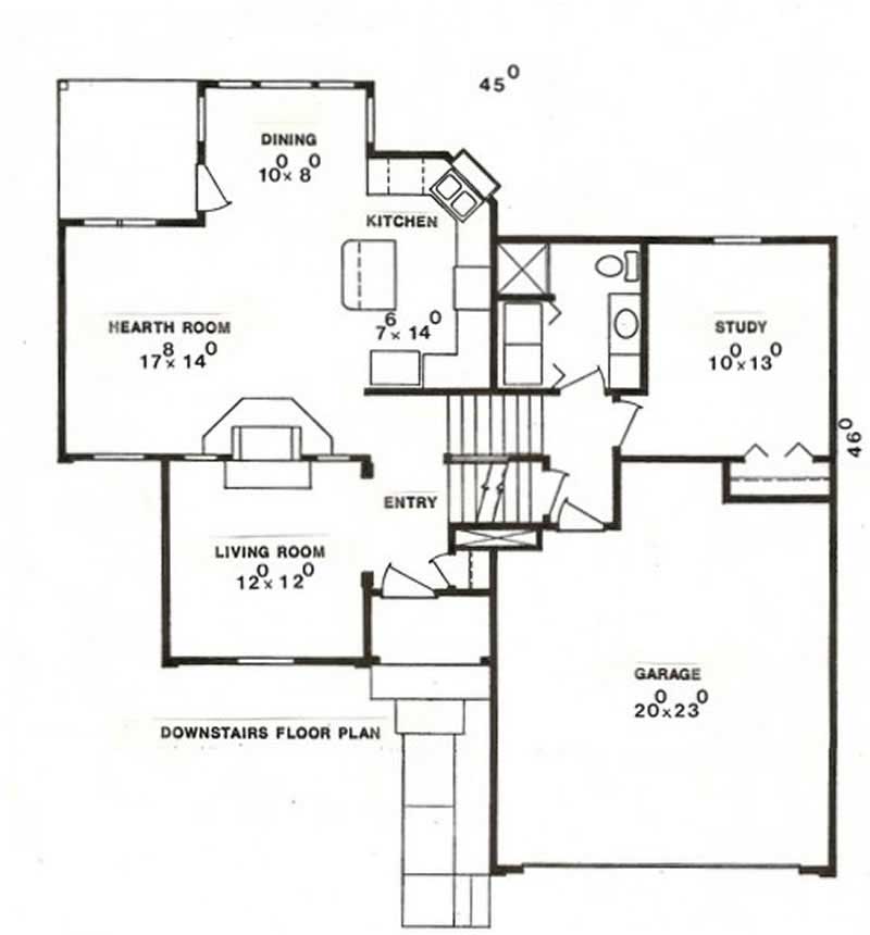 Floor Plan First Story
