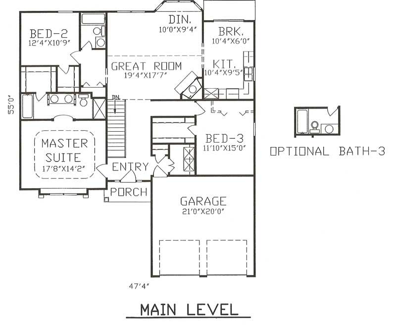 Floor Plan First Story