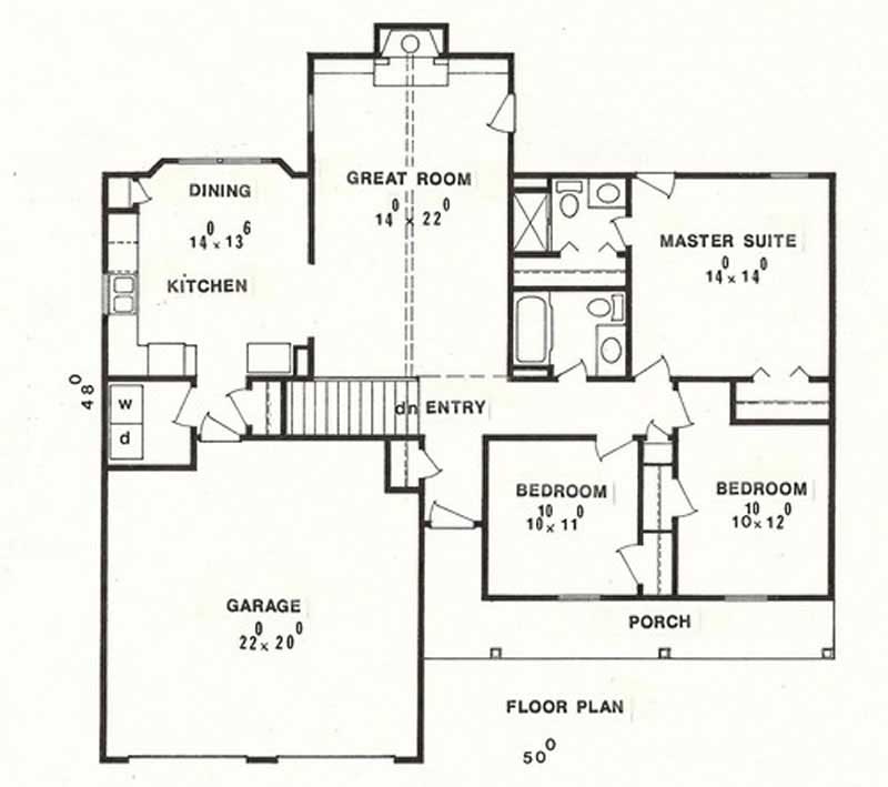 Floor Plan First Story
